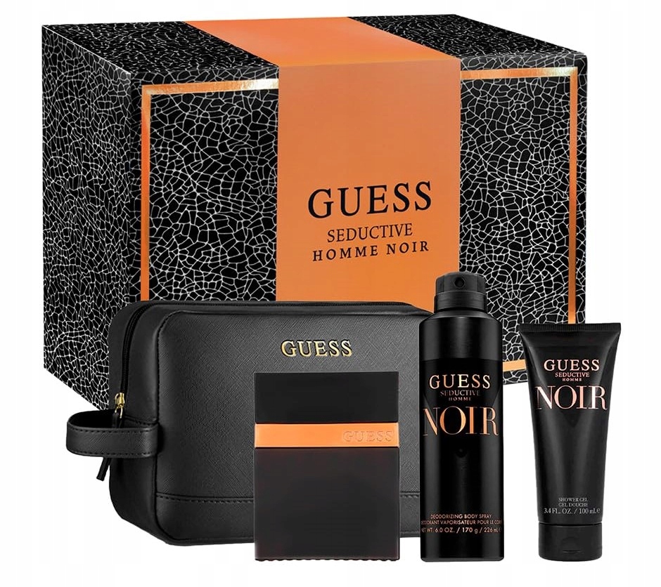 Zestaw kosmetyków Guess Seductive Homme Noir 4w1 Premium