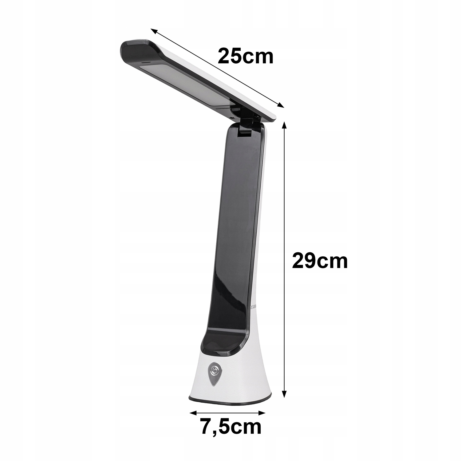 Lampka na biurko LED szkolna NOCNA biurkowa 7W DIODA Biała 3 BARWY światła Kolor biały