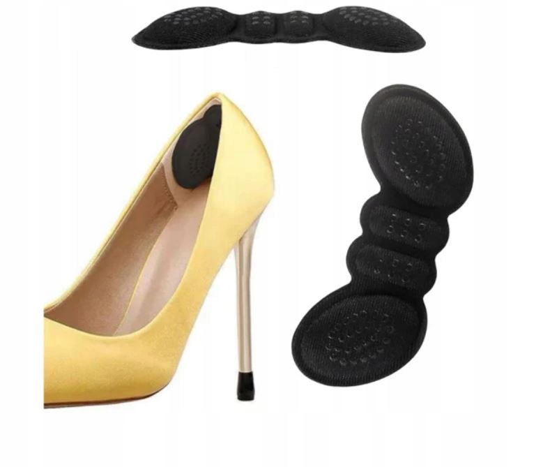 PIANKOWE ZAPIĘTKI DO BUTÓW SPORTOWYCH SZPILEK WKŁADKI NA OTARCIA CZARNY EAN (GTIN) 5906067944743