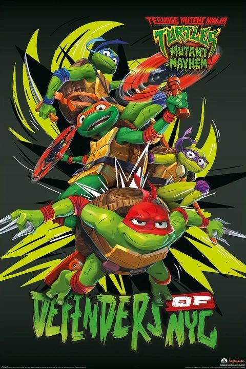 Teenage Mutant Ninja Turtles plakat 61x91cm