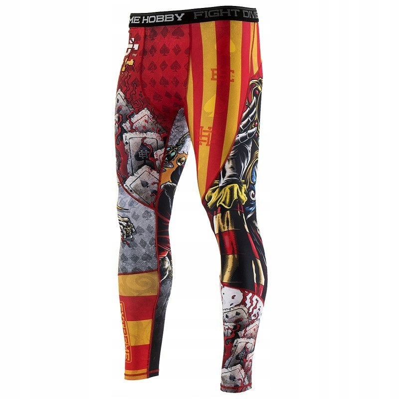 Extreme Hobby Legginsy Treningowe Męskie Killercards II M