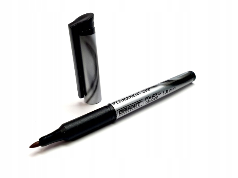 

Marker Granit 1mm foliopis do CD/DVD naklejek cz