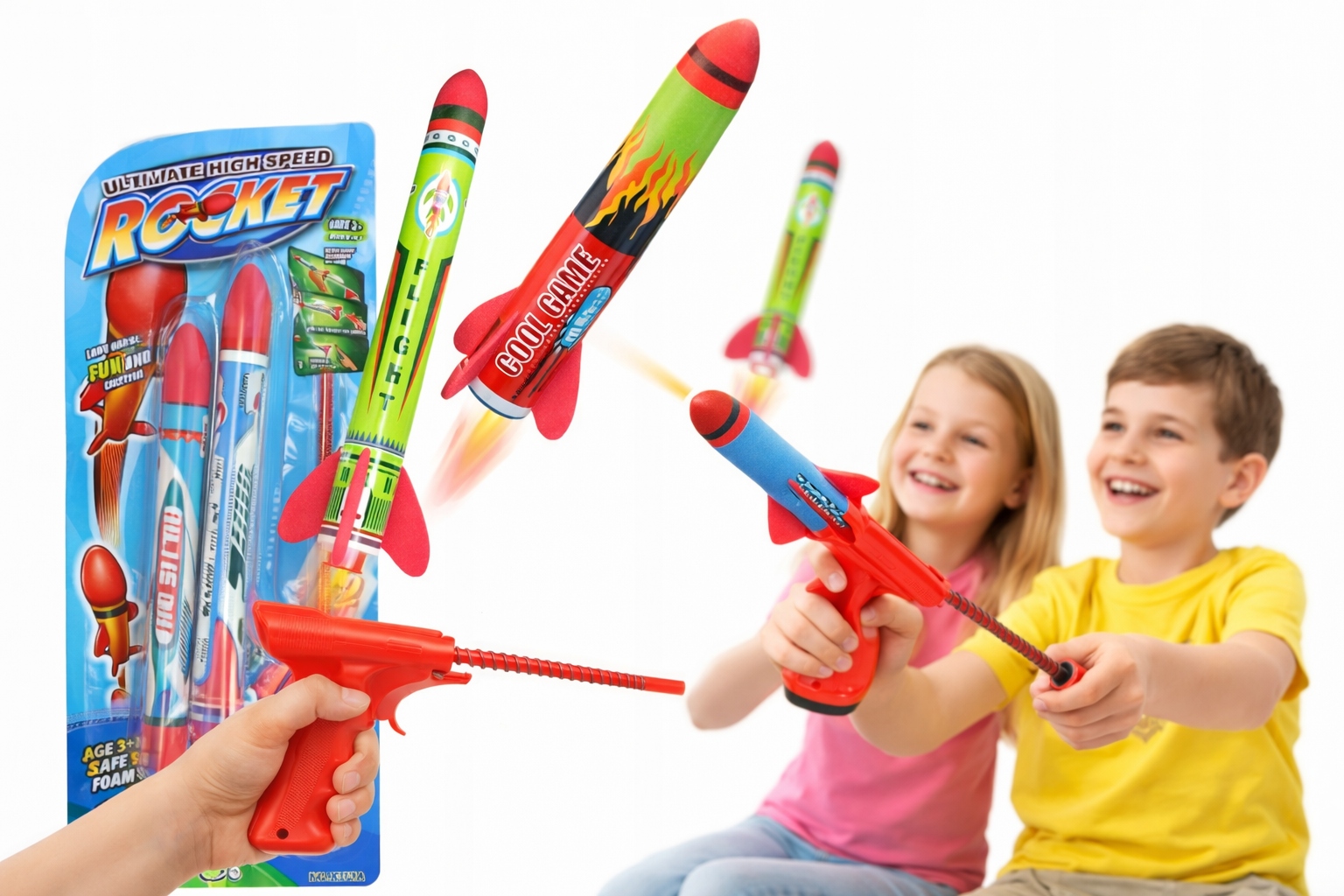Pistolet Gazelo Rocket Rakieta Wystrzeliwana Kusza Wyrzutnia Rocket Rakiet