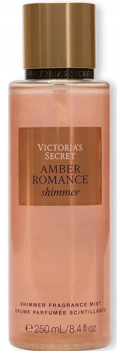 Victoria's Secret Amber Romance Shimmer Body Mist 250 ml se třpytkami