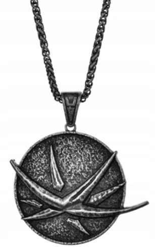 Wiedźmin Naszyjnik Wilk Wither Medalion na Prezent