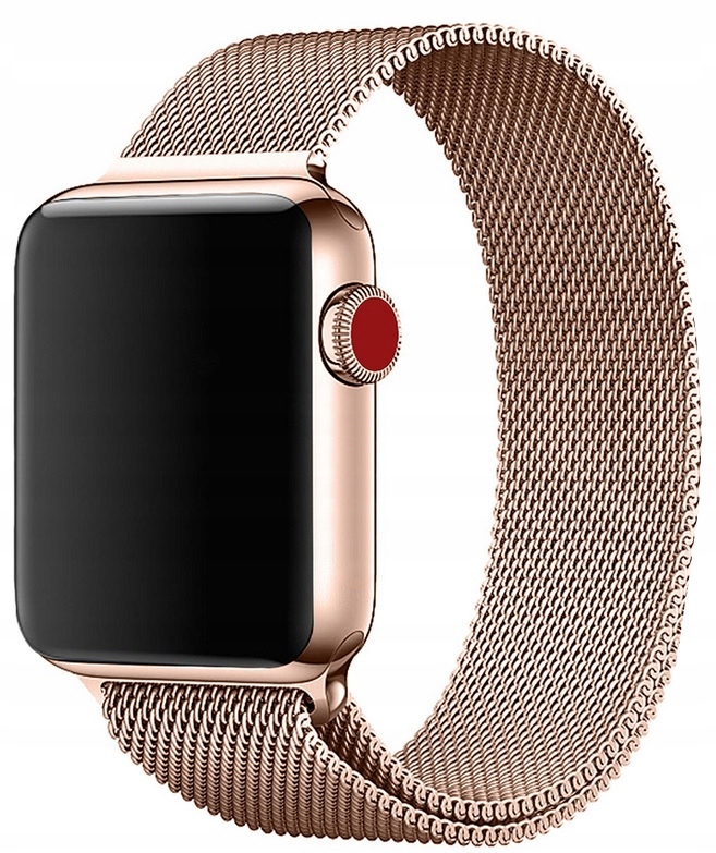 

Pasek do Apple Watch 42 44 45 mm Rose Gold