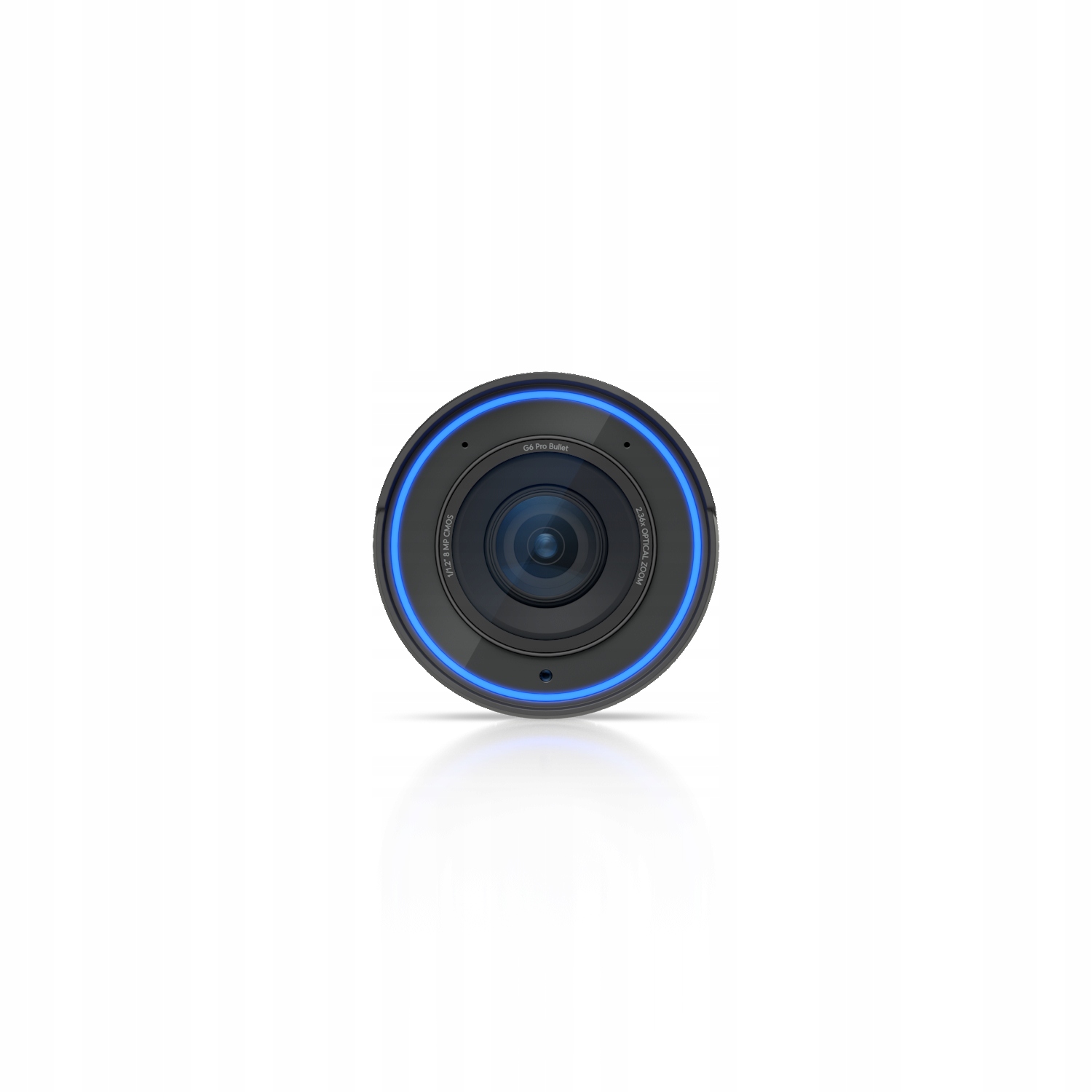 UBIQUITI UVC-G6-Pro-Bullet-B All-weather 4K PoE+ camera with a Multi-TOPS AI engine, 2.36x optical zoom, and a large 1/1.2" CMOS sensor for exceptional low-light clarity and long-range IR night vision — 8