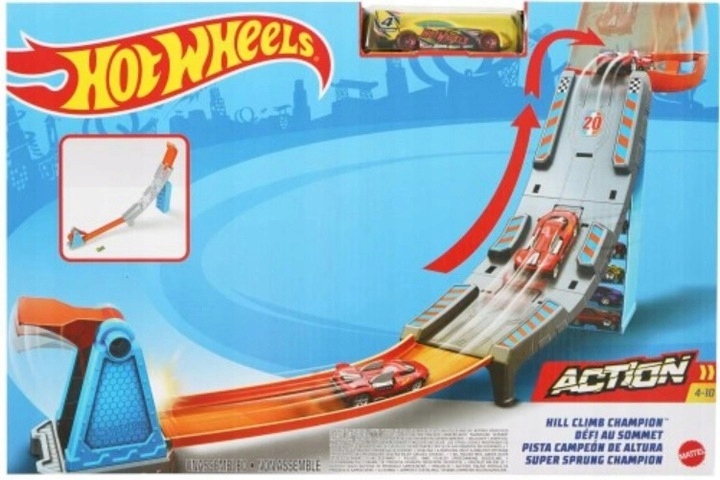 

Hot Wheels Zestaw Wyścig Pod Górę GBF83 Auto