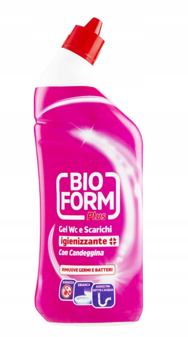 

Żel do Wc toalet Bioform z wybielaczem 750 ml