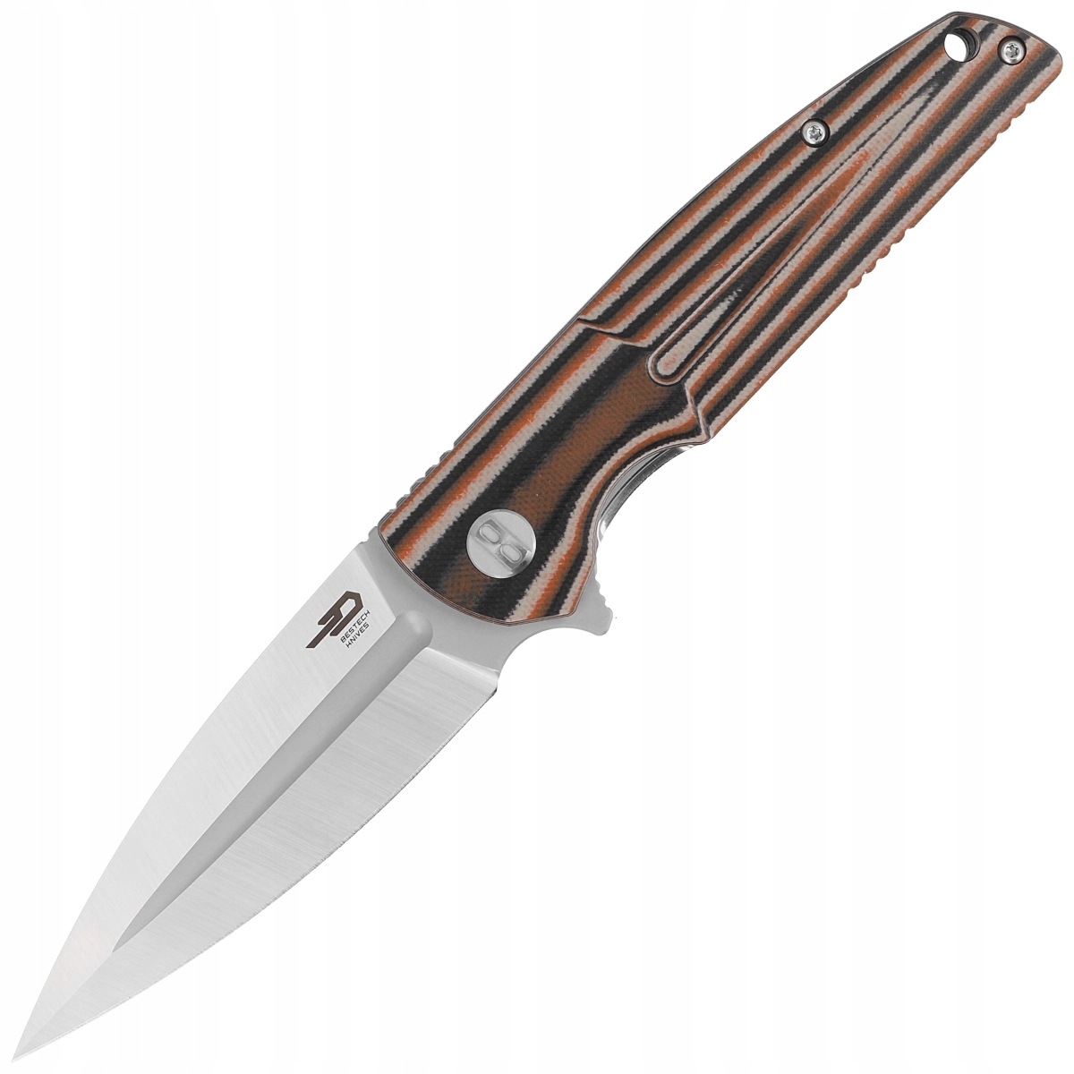 Nůž Bestech Fin Black /Orange /Beige G10 (BG34C-1)