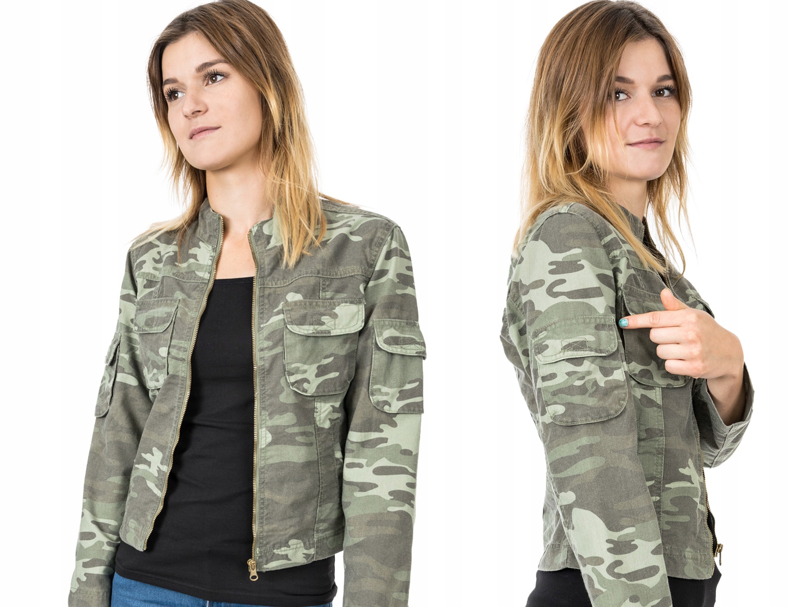 

Kurtka Katana Bluza Moro Damska Army 410 M zieleń