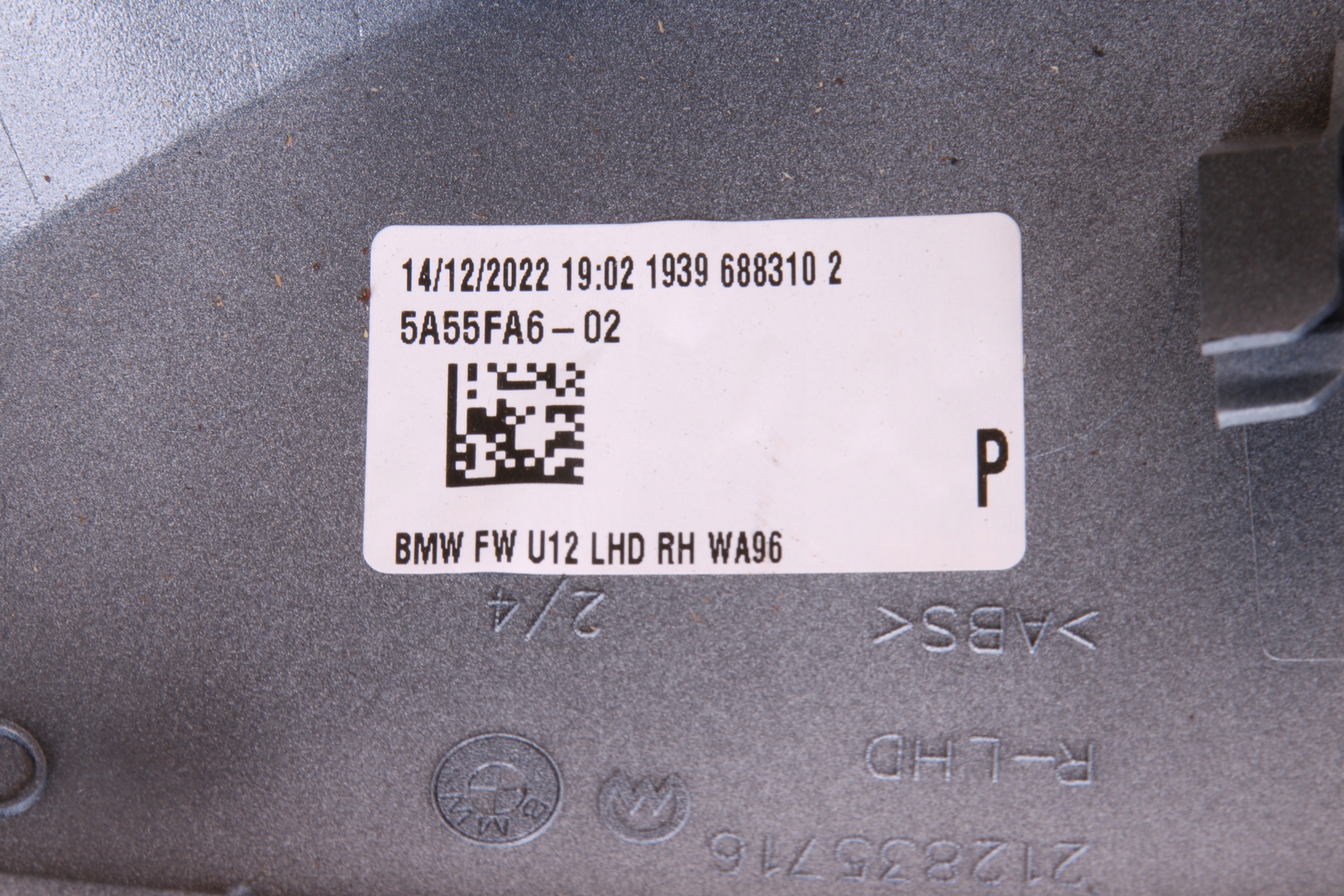 BMW X1 U11 2 U06 cover mirrors right A96