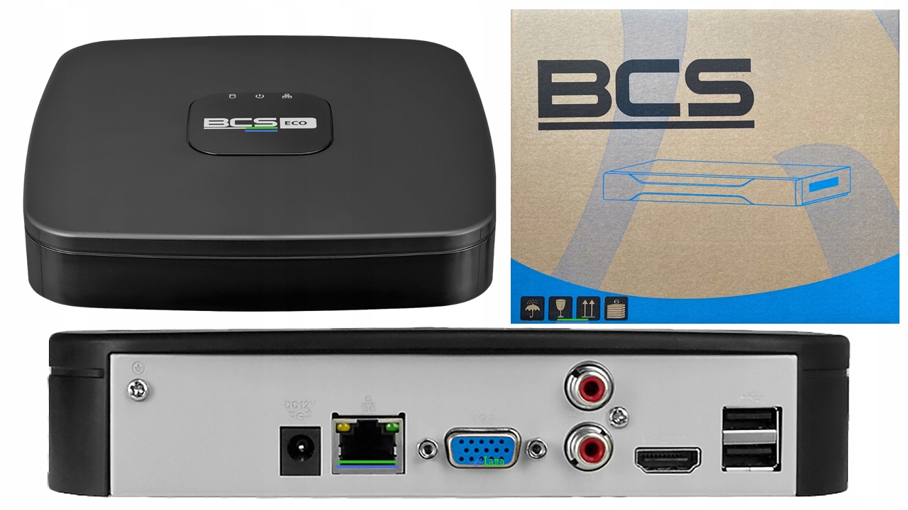 

Rejestrator Ip BCS-L-SNVR0801-4KE /8CH H265+