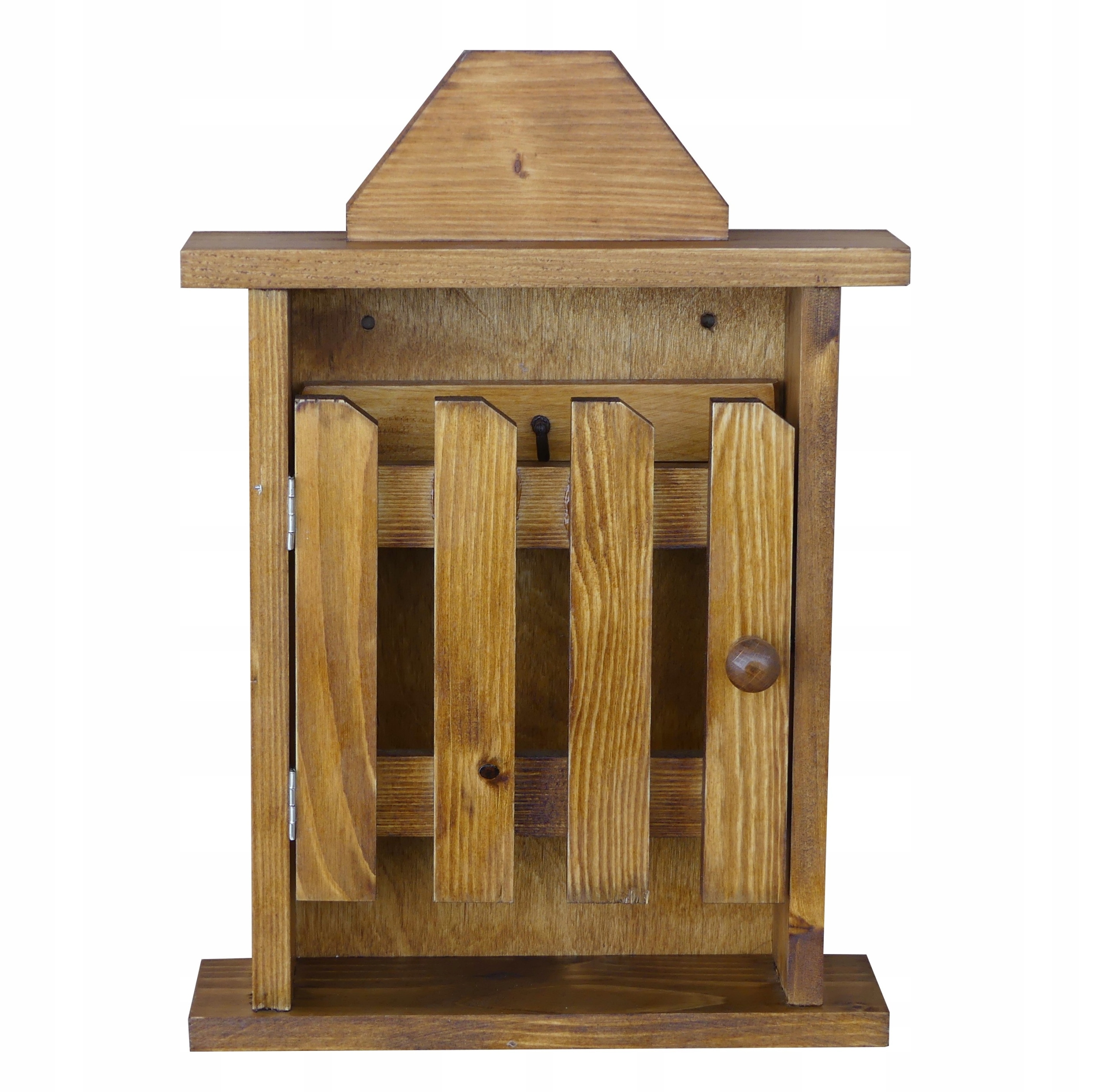 DOMEK NA KLUCZE DREWNIANY SZAFKA Z WIESZAKAMI Kod producenta GAL-24 DĄB