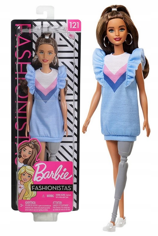 

Lalka Barbie Fashionistas FXL54 z protezą nogi