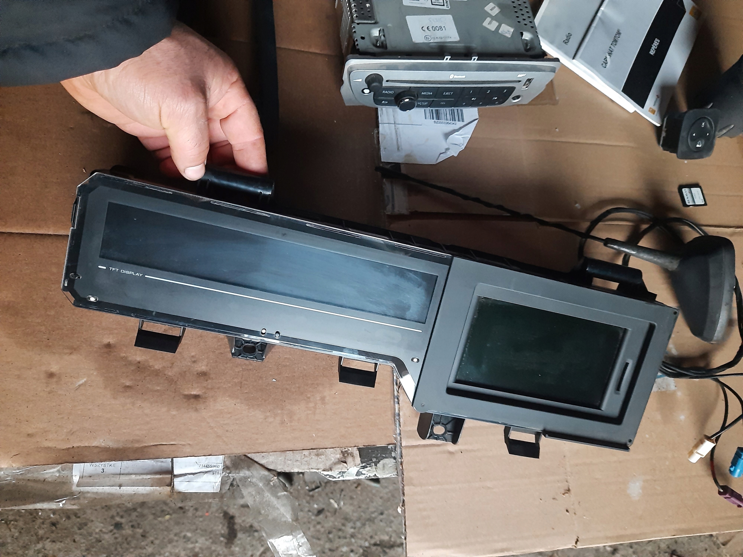 renault SCENIC III радио комплект европа