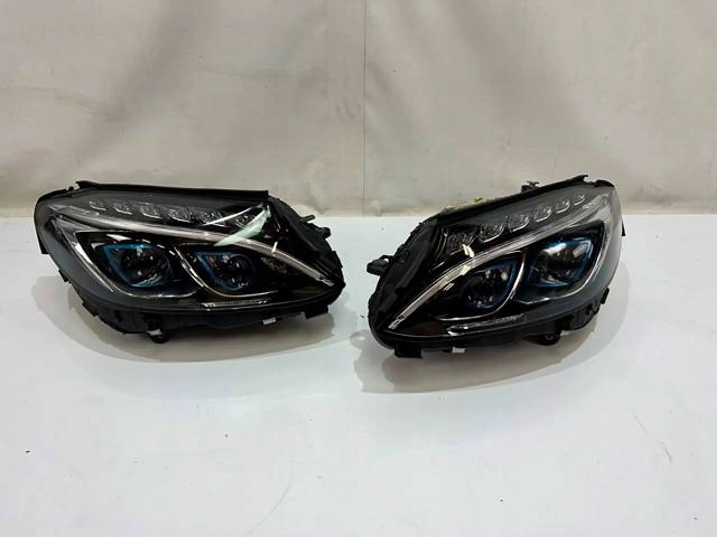 Frontscheinwerfer Mercedes-Benz C-Klasse W205 LED Links Scheinwerfer Headlight - Thumbnail 1