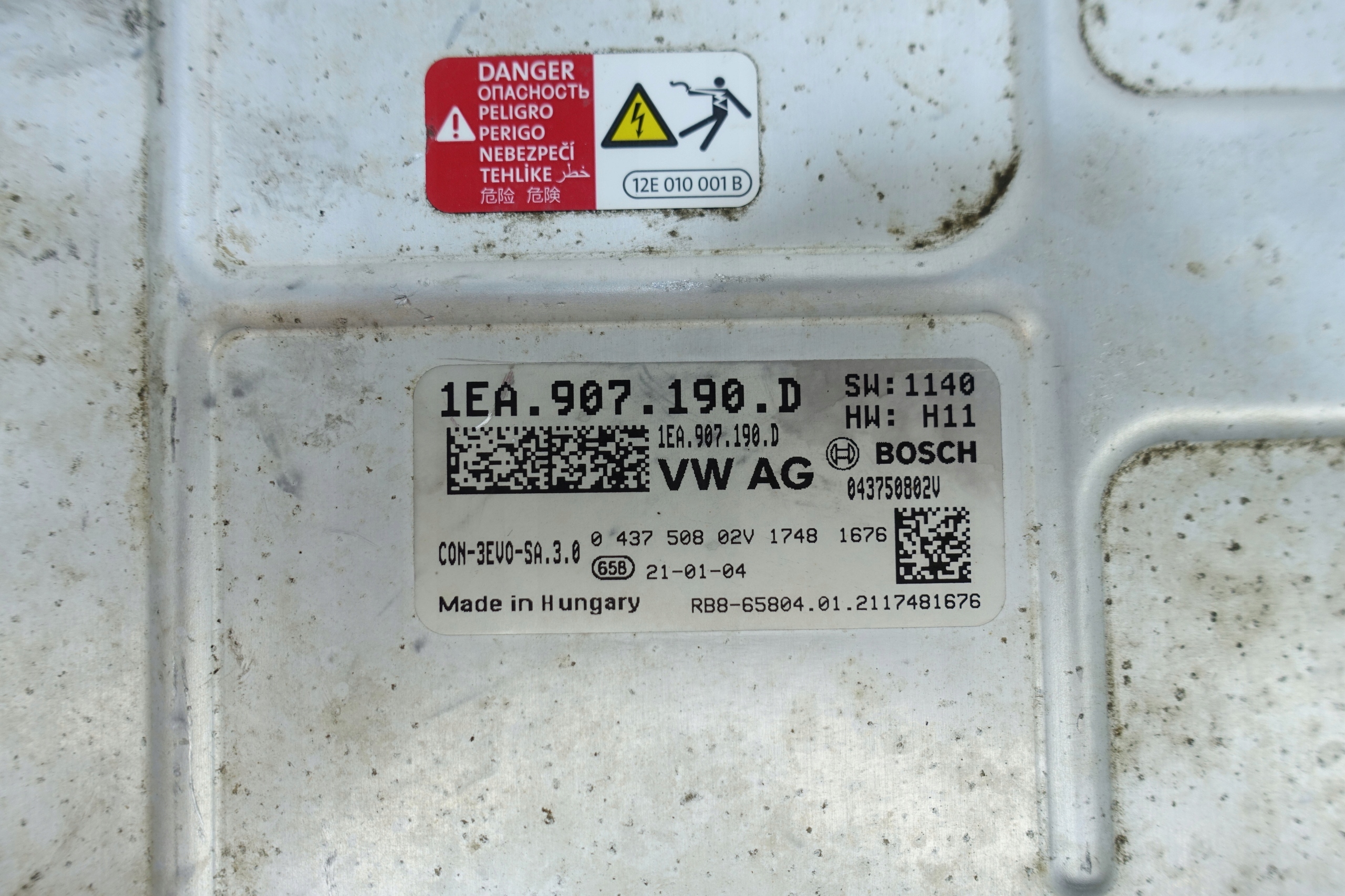 FALOWNIK KONWERTER VW ID.3 ID3 1EA907190D