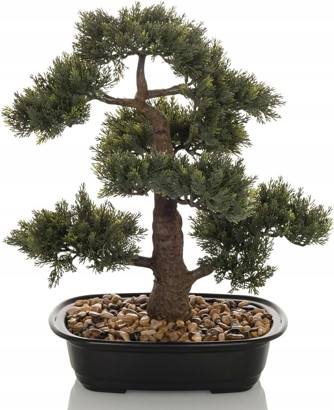 Umelé Bonsai Borovica 38x20 CM Real Touch Dekorácia Premium