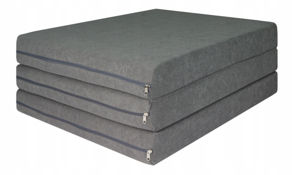 Materac Turystyczny Składany Rozkładany 80x10x195 torba pufa różne