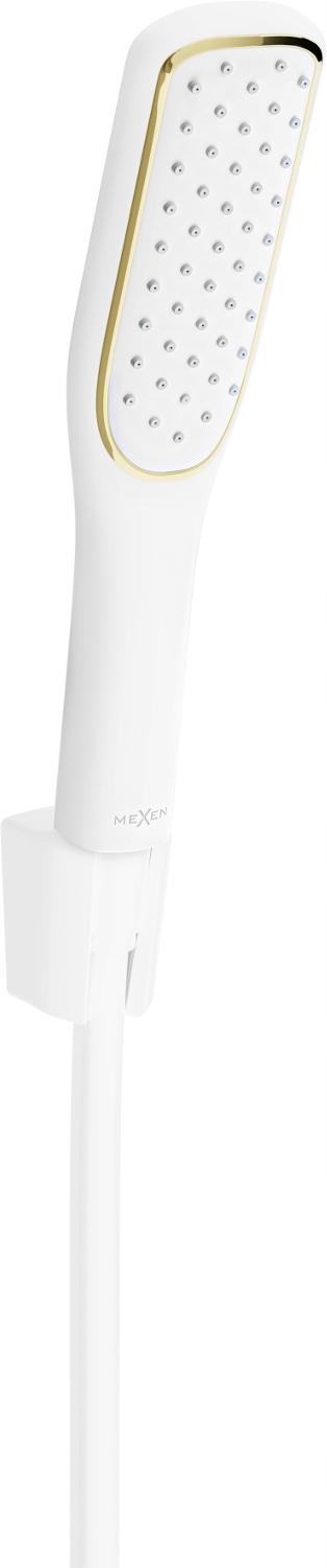 Mexen R-49 bodová sprchová souprava, bílá/zlatá 785495052-25