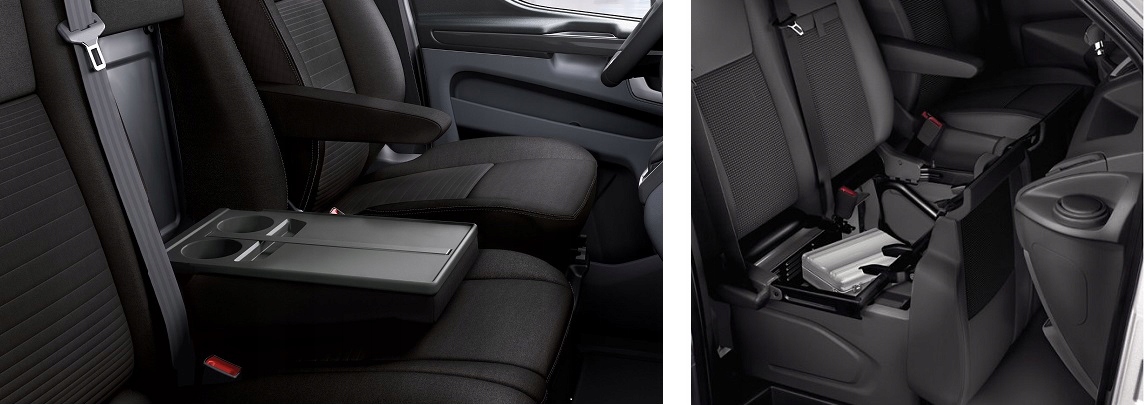 POKROWCE MIAROWE FORD TRANSIT Mk8 2014-2024 Kolor czarny grafitowy szary