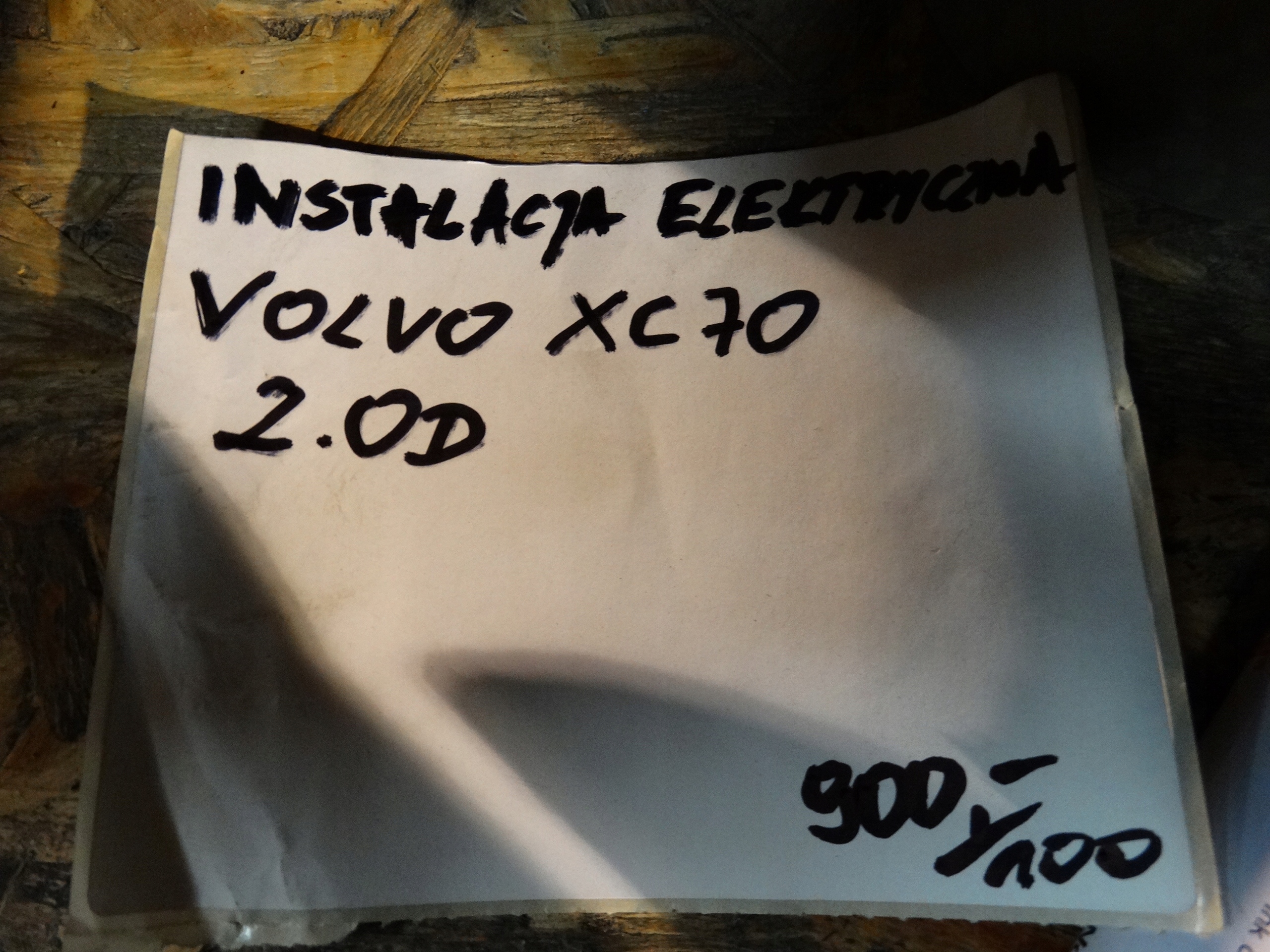CÂBLAGE ÉLECTRIQUE VOLVO XC70 2.0D 1