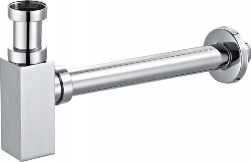 

Syfon Umywalkowy Kwadratowy Dekoracyjny Chromowy