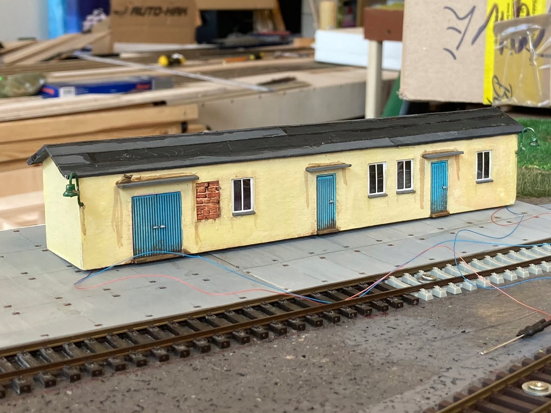 Technická budova H0 1:87