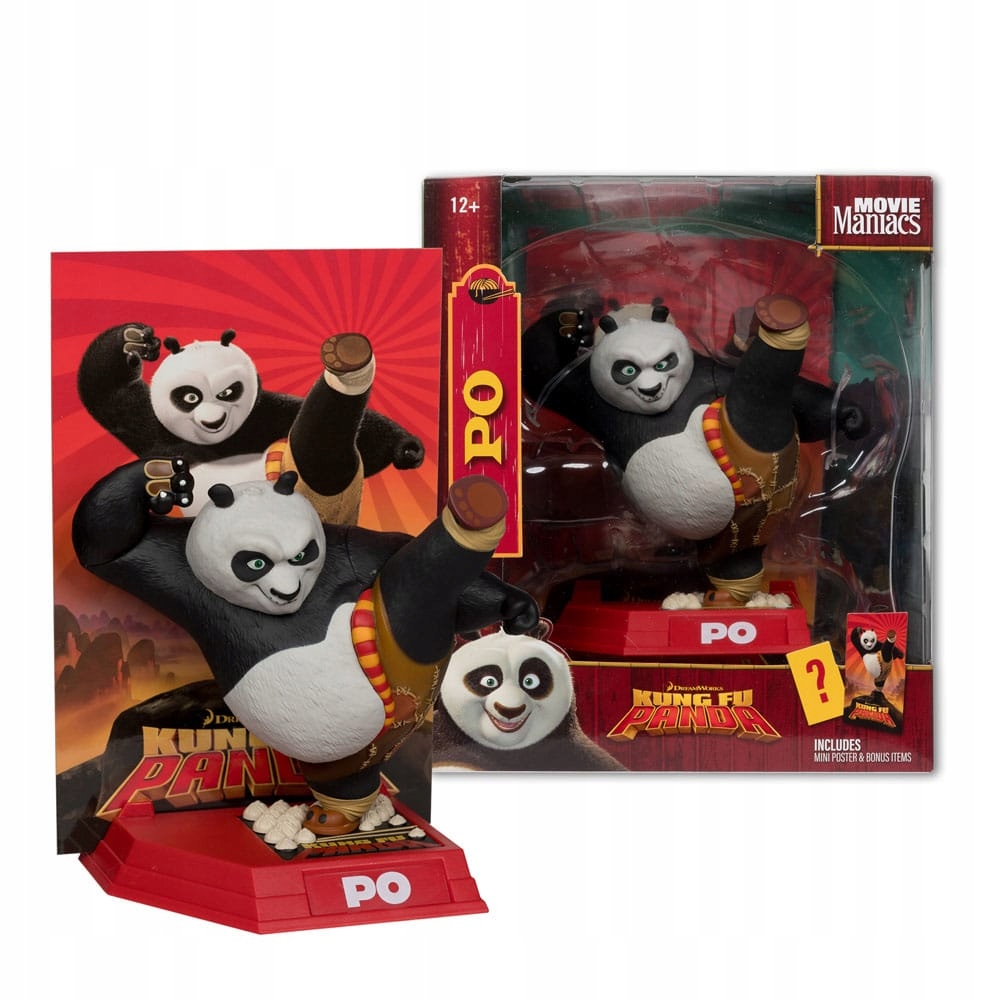 Kung Fu Panda Po Soška Movie Maniacs 17 cm