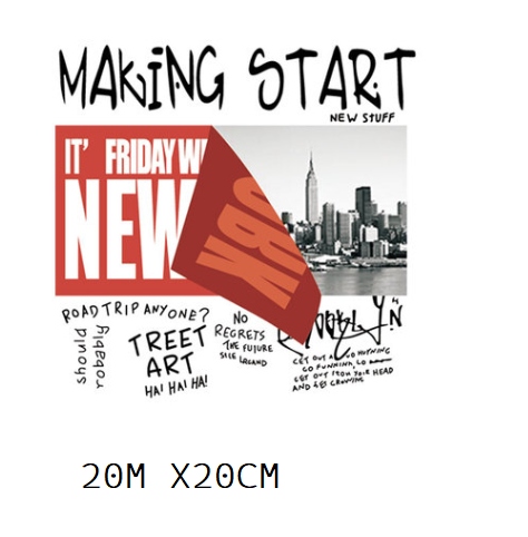 NAKLEJKA APLIKACJA NAPRASOWANKA H11 Model MAKING