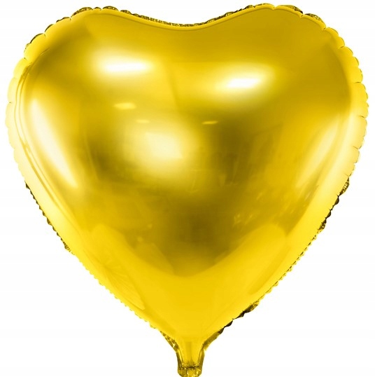 

Balon foliowy Serce, 45cm, złoty
