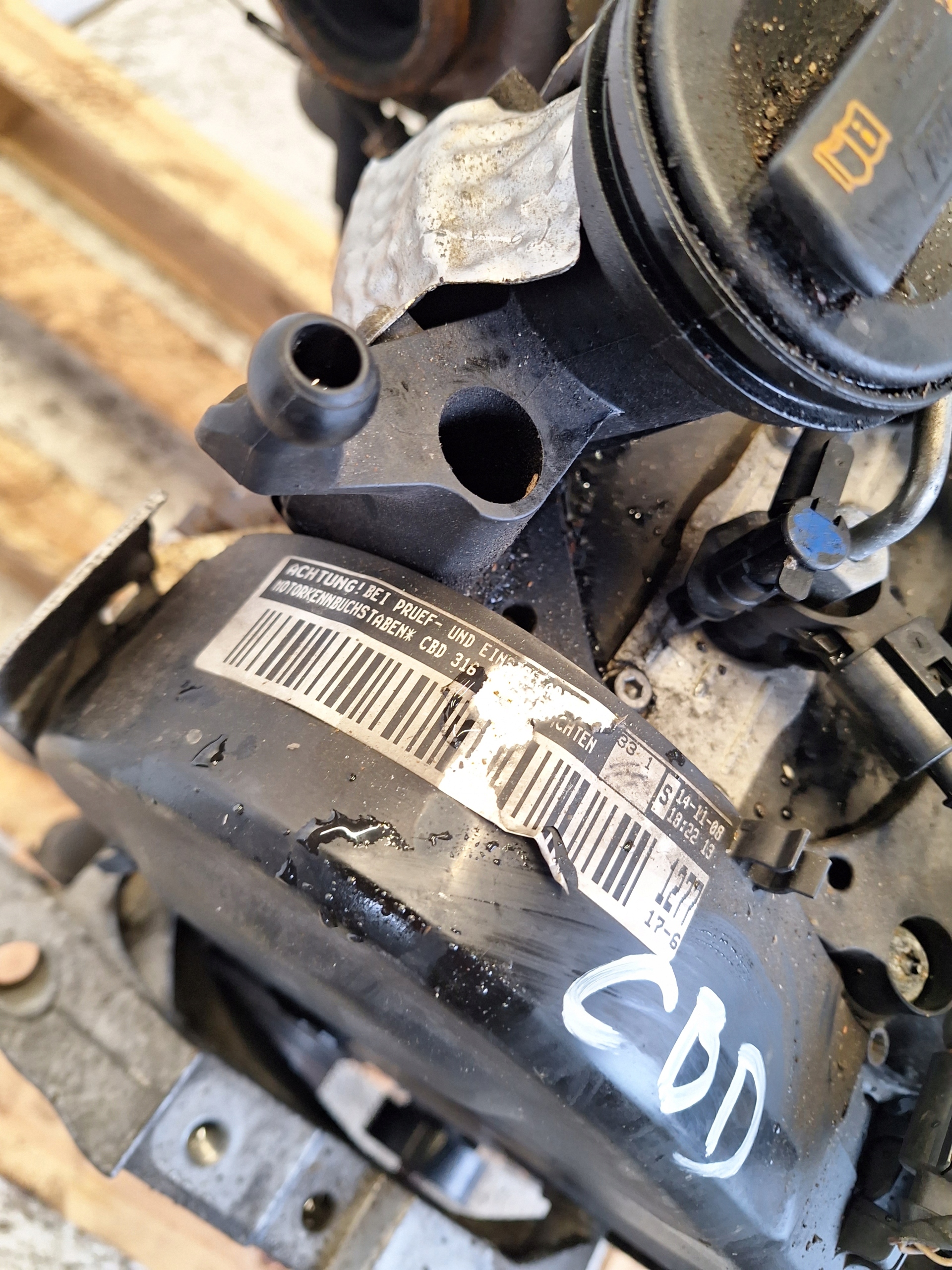 VOLKSWAGEN SEAT SKODA AUDI 2.0 TDI engine CBD