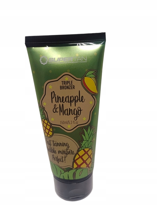 SuperTan Pineapple potrójny bronzer przyspieszacz do opalania w solarium