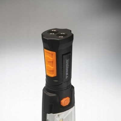 LAMPA WIELOFUNKCYJNA LATARKA TIROSS TS1108 AKUM Cechy dodatkowe klips do mocowania uchwyt