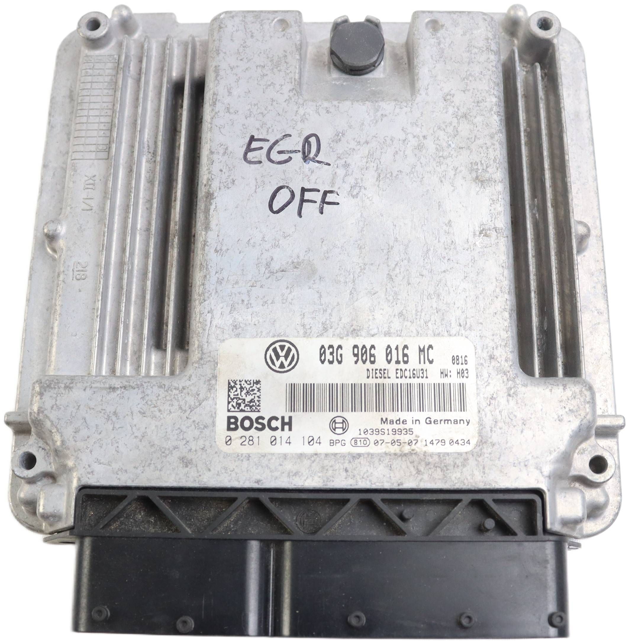 SKODA SUPERB e modulo Centralina Motore 1.9 TDI 03G906016MC 0281014104