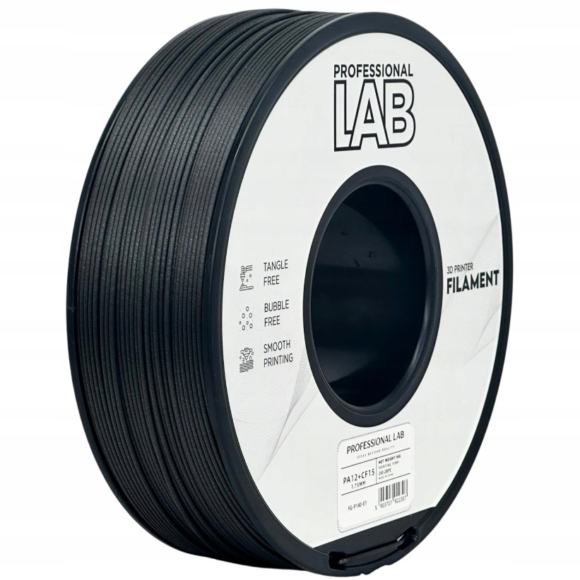 Filament PA12 CF15 Prof. Lab 1,75 mm 1 kg