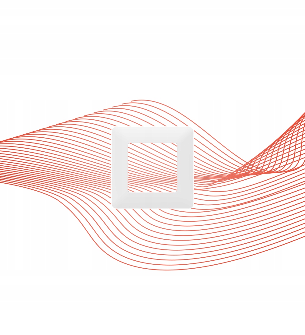 Pojedyncza ramka biała do urządzeń z serii RM EAN (GTIN) 5904496829020