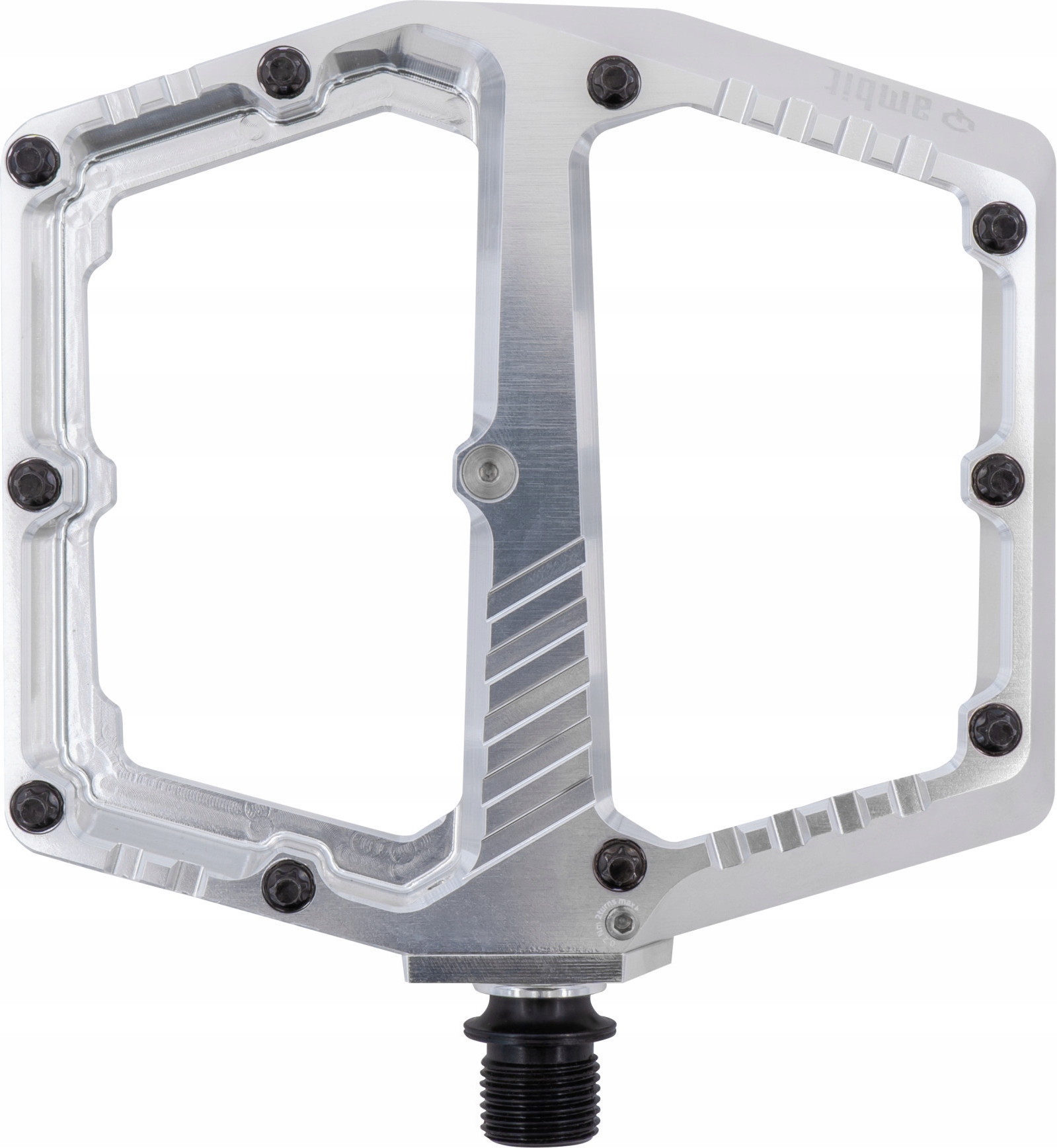 Ambit Flatpedal Breach 1 Velikost M stříbrná