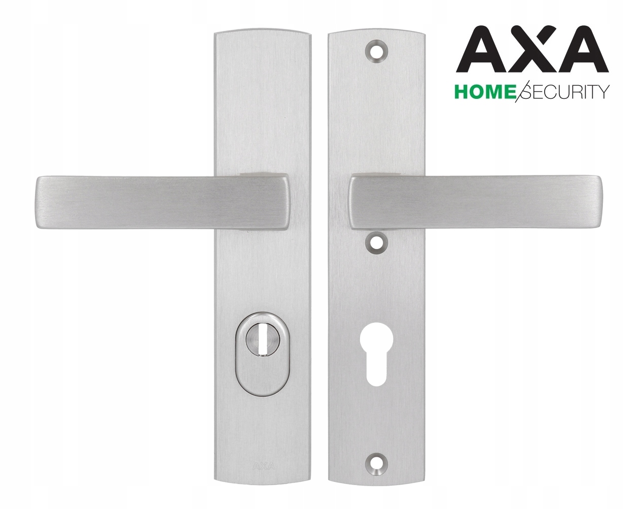 Axa Vonkajšia kľučka Apollo s poistkou Flex F1 Srebrná 72 mm