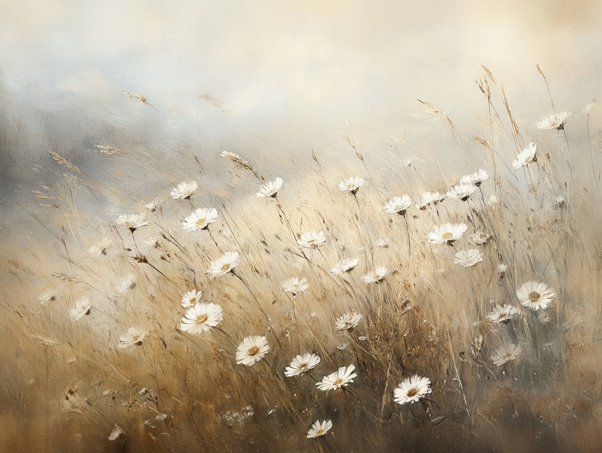 Obraz Na Plátně Canvas Příroda Venkovní Louka Květiny Sedmikrásky 80x60
