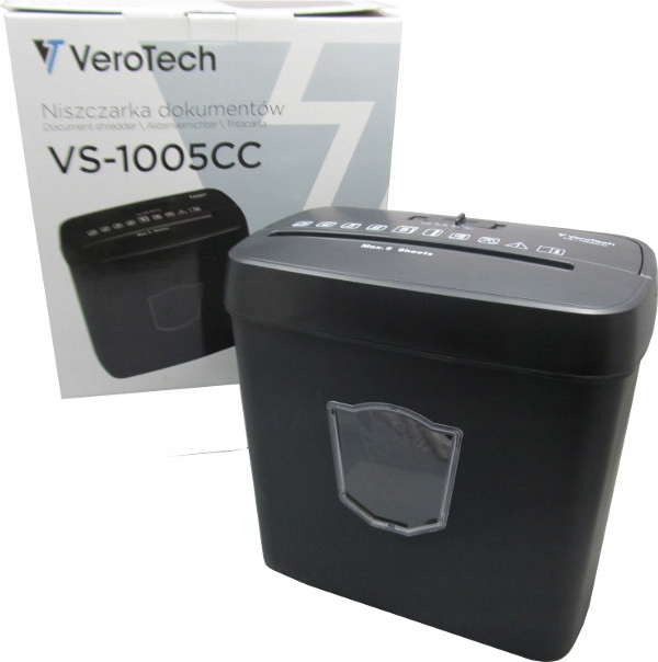 Niezawodna, mocna, ceniona niszczarka dokumentów Zgodna z RODO P-4 4x35mm