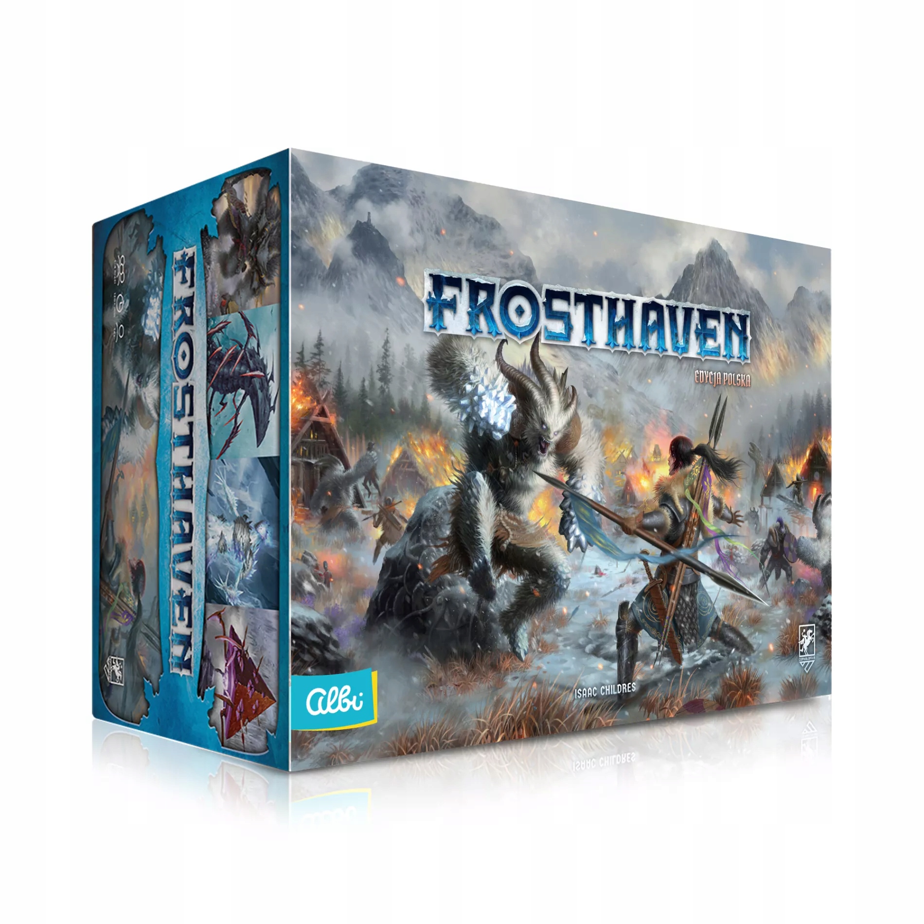 Gra planszowa Frosthaven gra planszowa polska edycja Albi Albi