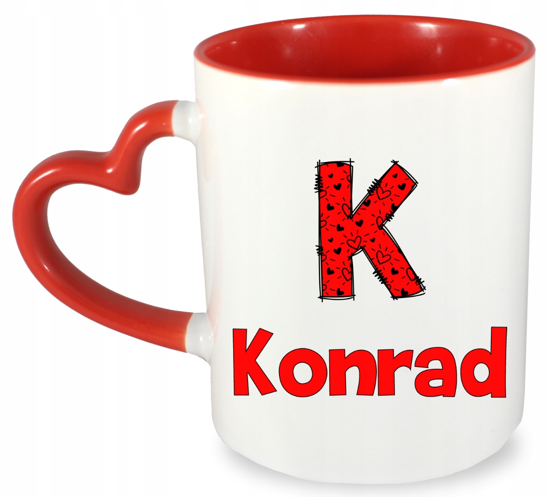 

Kubek imię Konrad, na każdą okazję, 2