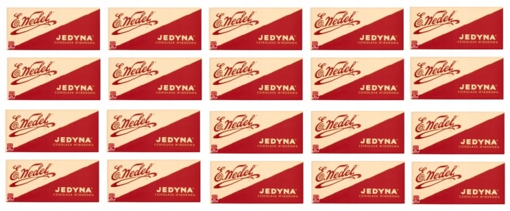 20x 100g Wedel Czekolada Deserowa Jedyna Karton