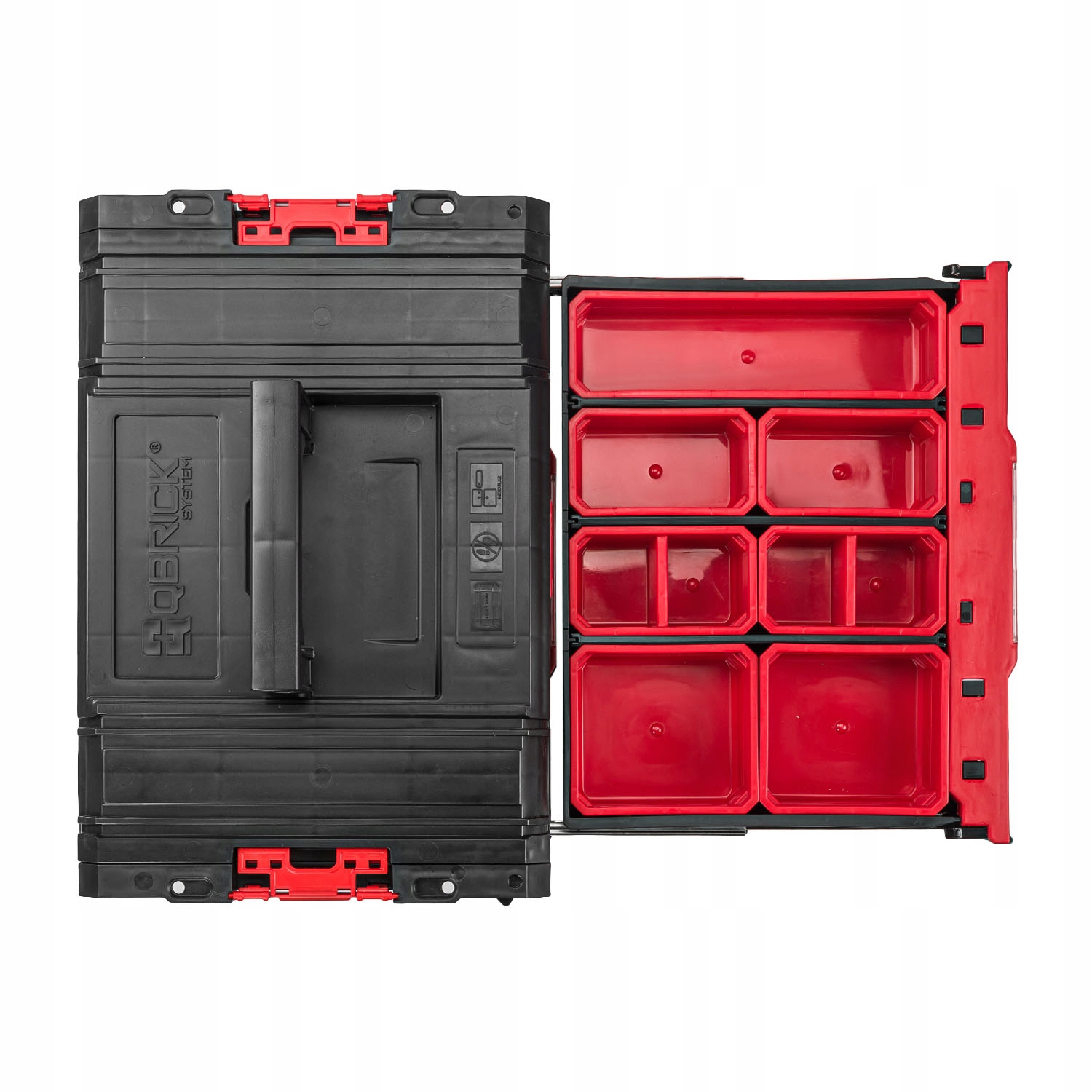 Skrzynka z szufladami Qbrick System PRO 2.0 DRAWER 2 TOOLBOX EXPERT Długość 45 cm