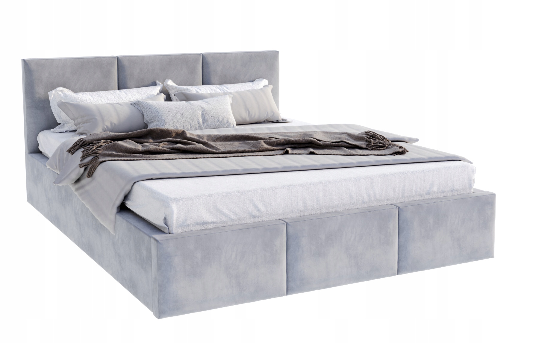 Postel 140x200 čalouněná kovová konstrukce Fresia