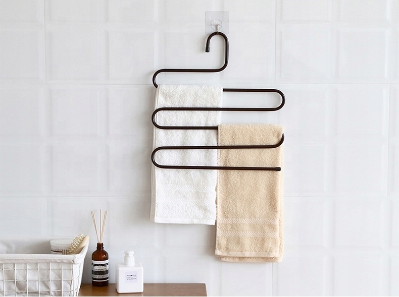 ORGANIZER DO ŁAZIENKI WIESZAK NA RĘCZNIKI UBRANIA Szerokość 36 mm