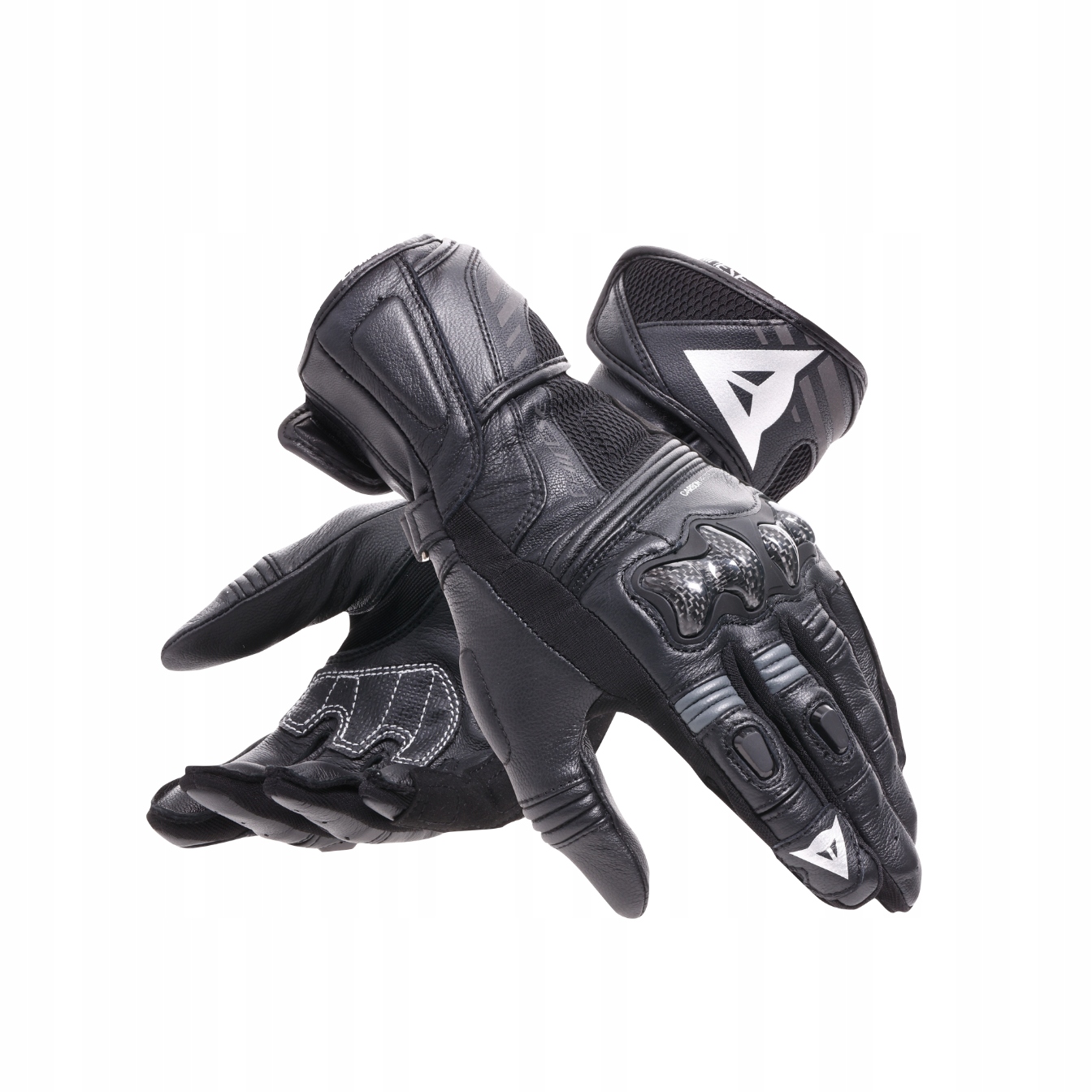 Dámske motocyklové rukavice Dainese Reacto Carbon Long Wmn čierne M