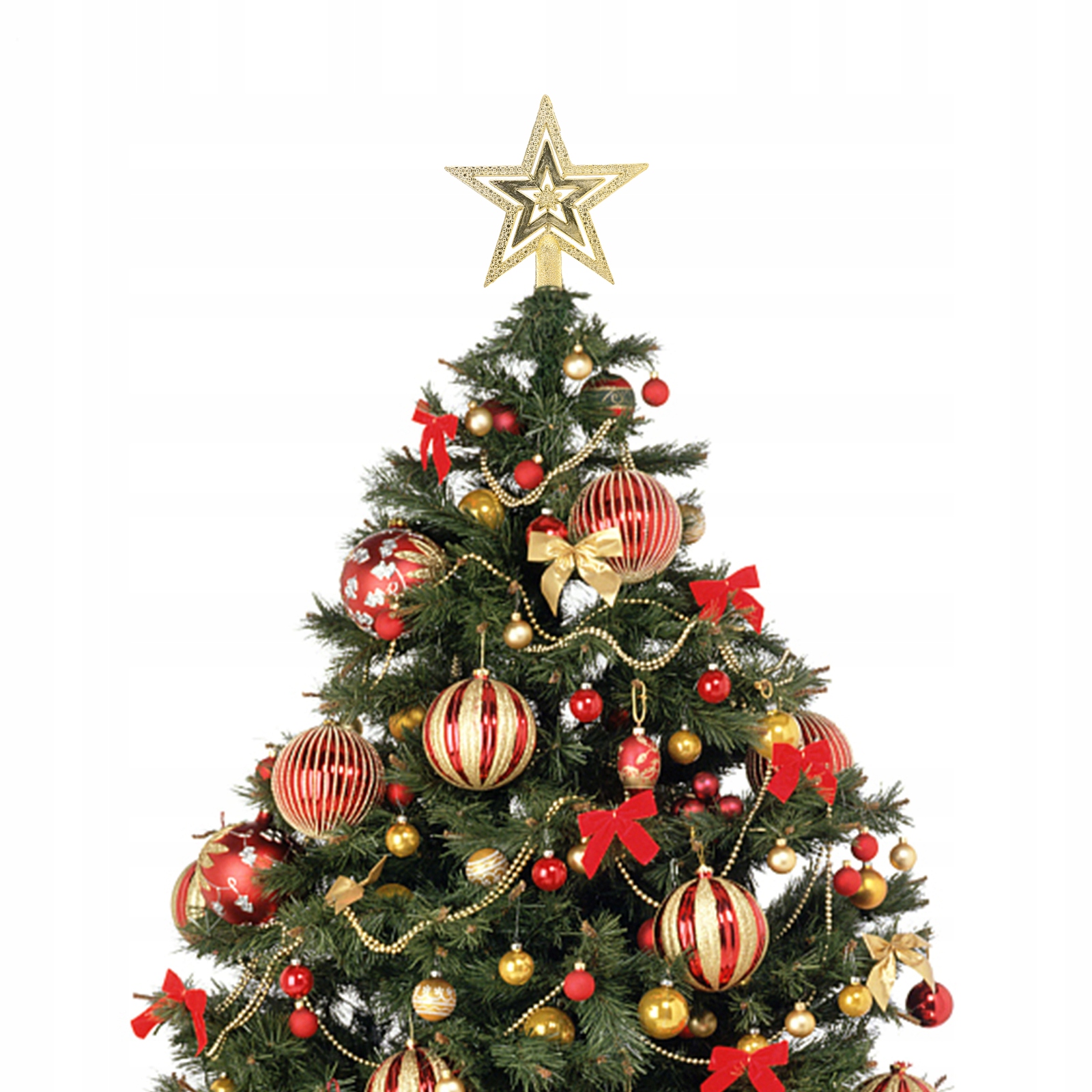 TOP HAT OZDOBANIA ŚWIĄTECZNE CHOINKA GWIAZDKA Marka bez marki